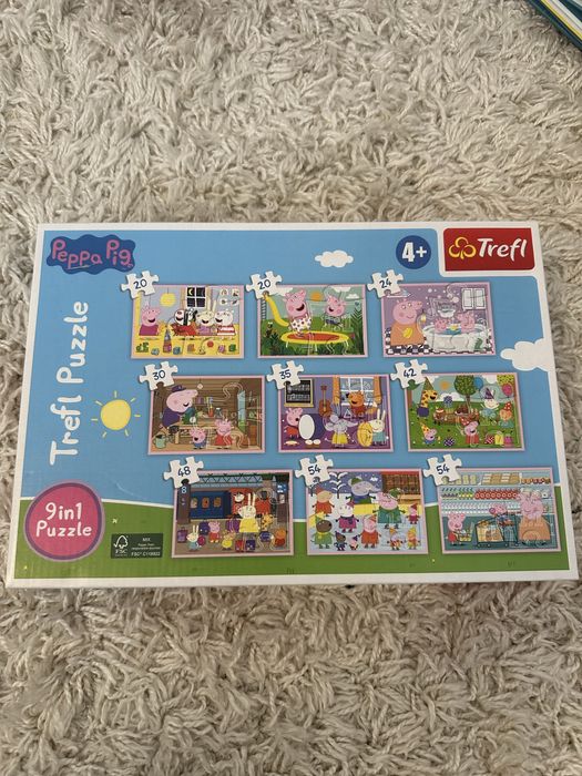 Set de 9 puzzle Peppa Pig