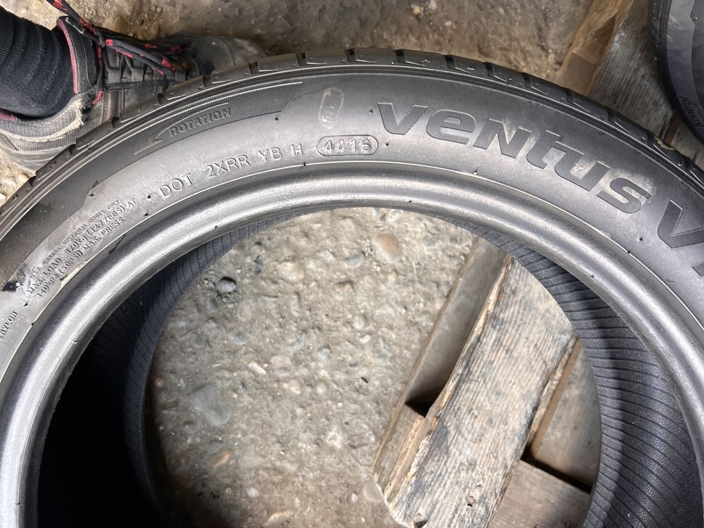 2 anvelope vara 225/45/17 , Hankook , 6 mm !