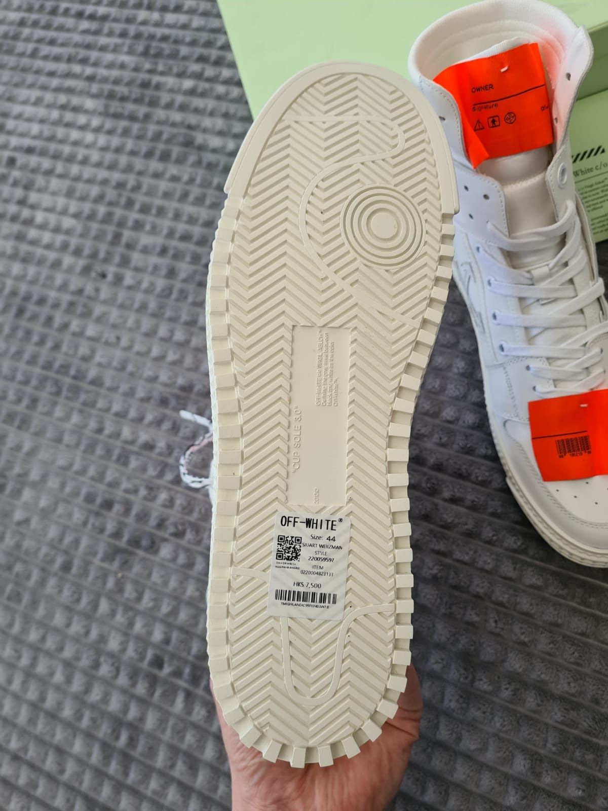 Off-White 3.0 Court Sneaker- piele intoarsa/PREMIUM/accesorii