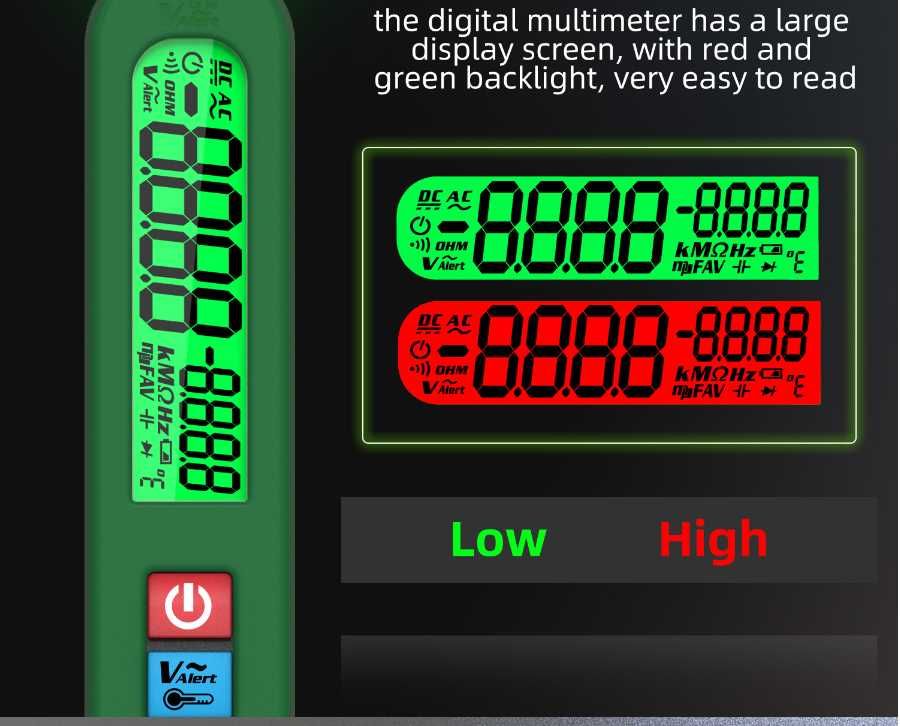 Aparat de măsură SMART Bside True RMS cu acumulator incorporat + husa