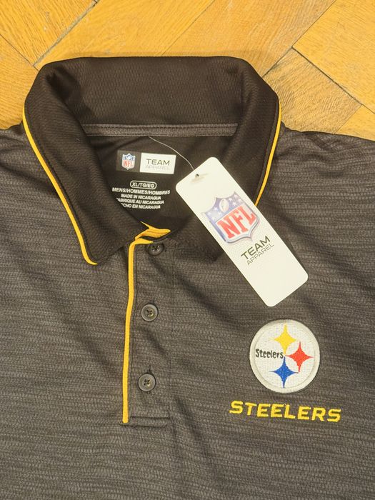 Tricou polo NFL Pittsburgh Steelers XL
