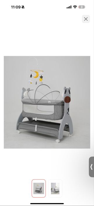 Продам детскую кровать мобиль