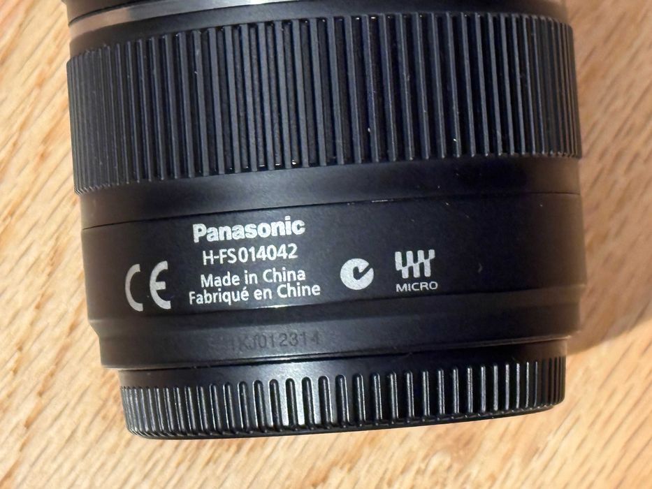 obiectiv Panasonic 14-42 f3.5-5.6, montura MFT + filtru ND