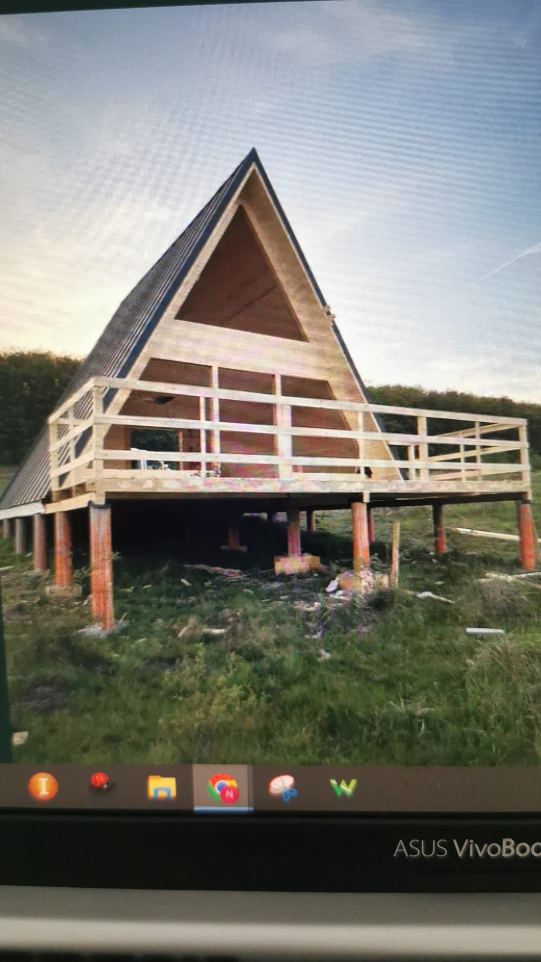 Vindem si construim case din structura de lemn si cabane stil A Frame,