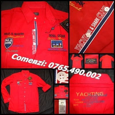 Camasa barbati rosie alba bleumarin M L XL bumbac
