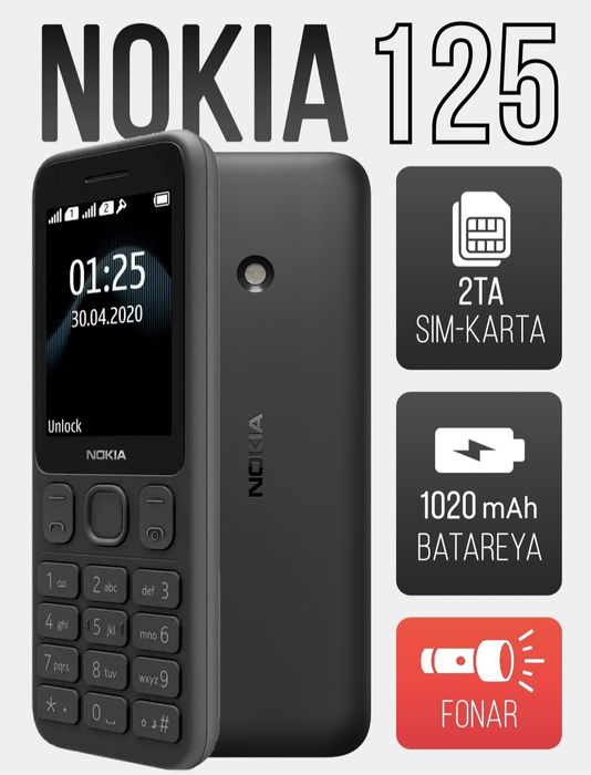 Абсалютно Новый Nokia 125