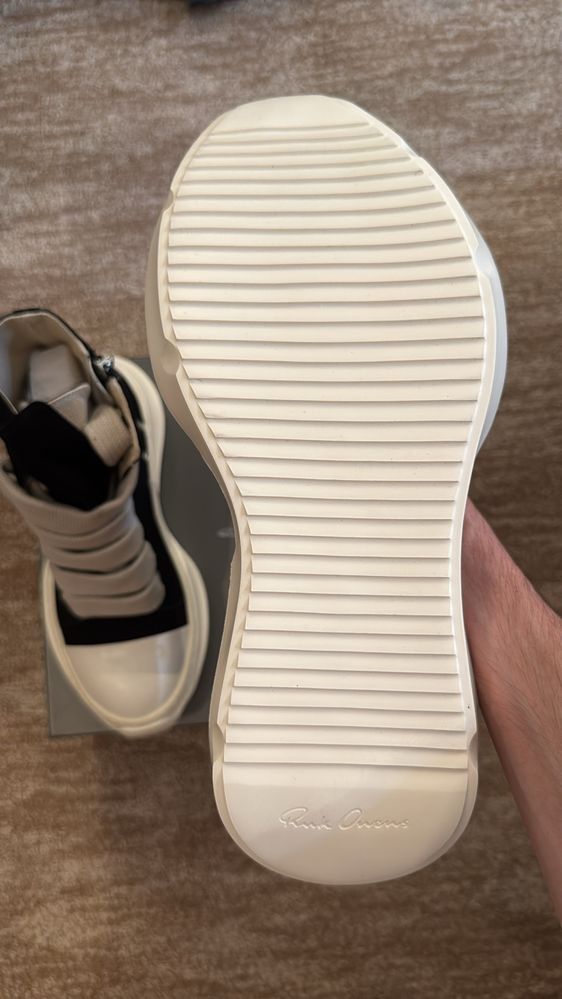 Rick Owens Geobasket Jumbolaces