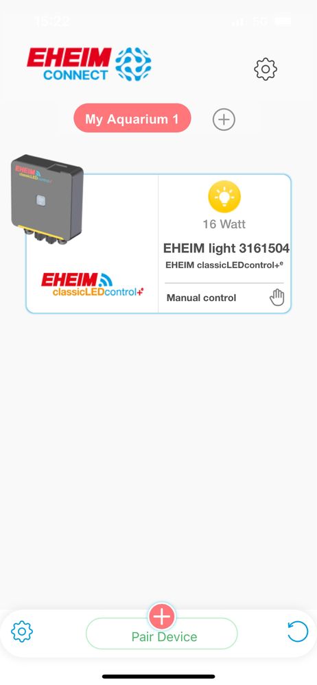 Lampa acvariu led Eheim Wifi