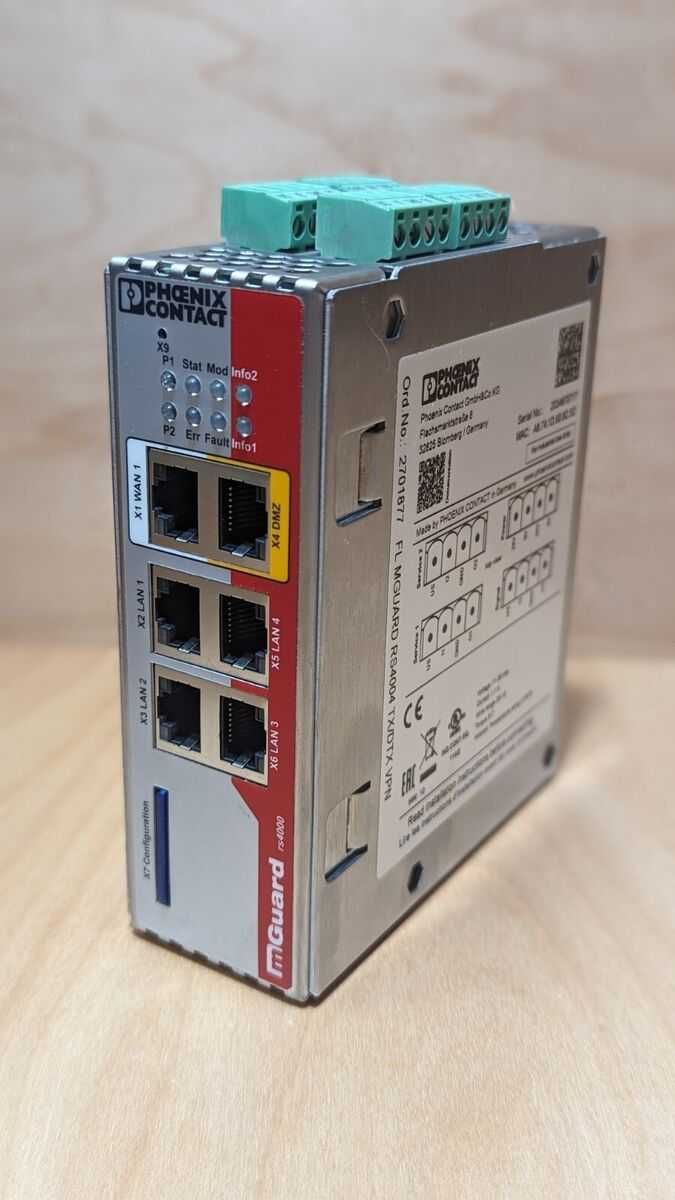 Маршрутизатор FL MGUARD RS4004 TX/DTX VPN