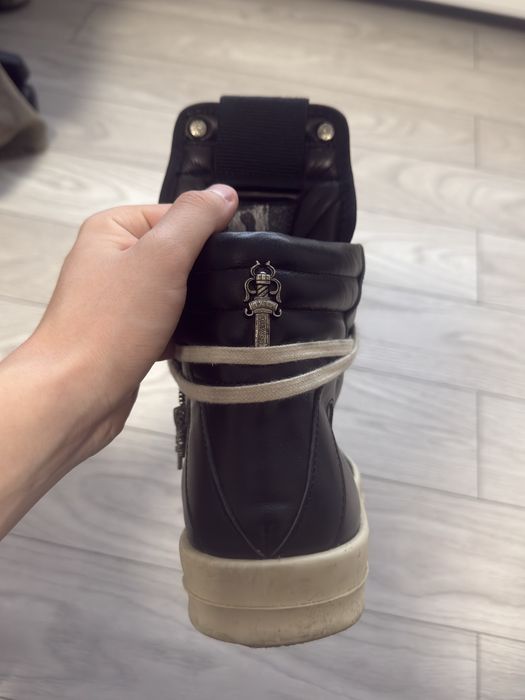Rick Owens Chrome Hearts geobaskets