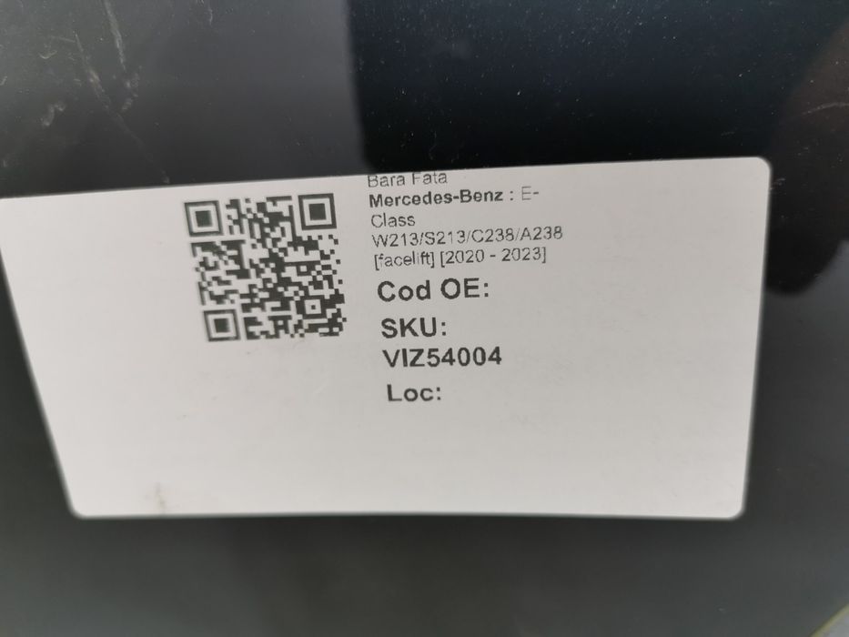 Предна броня Мерцедес-Бенц / Mercedes-Benz E-Class W213/S213/C238/A238