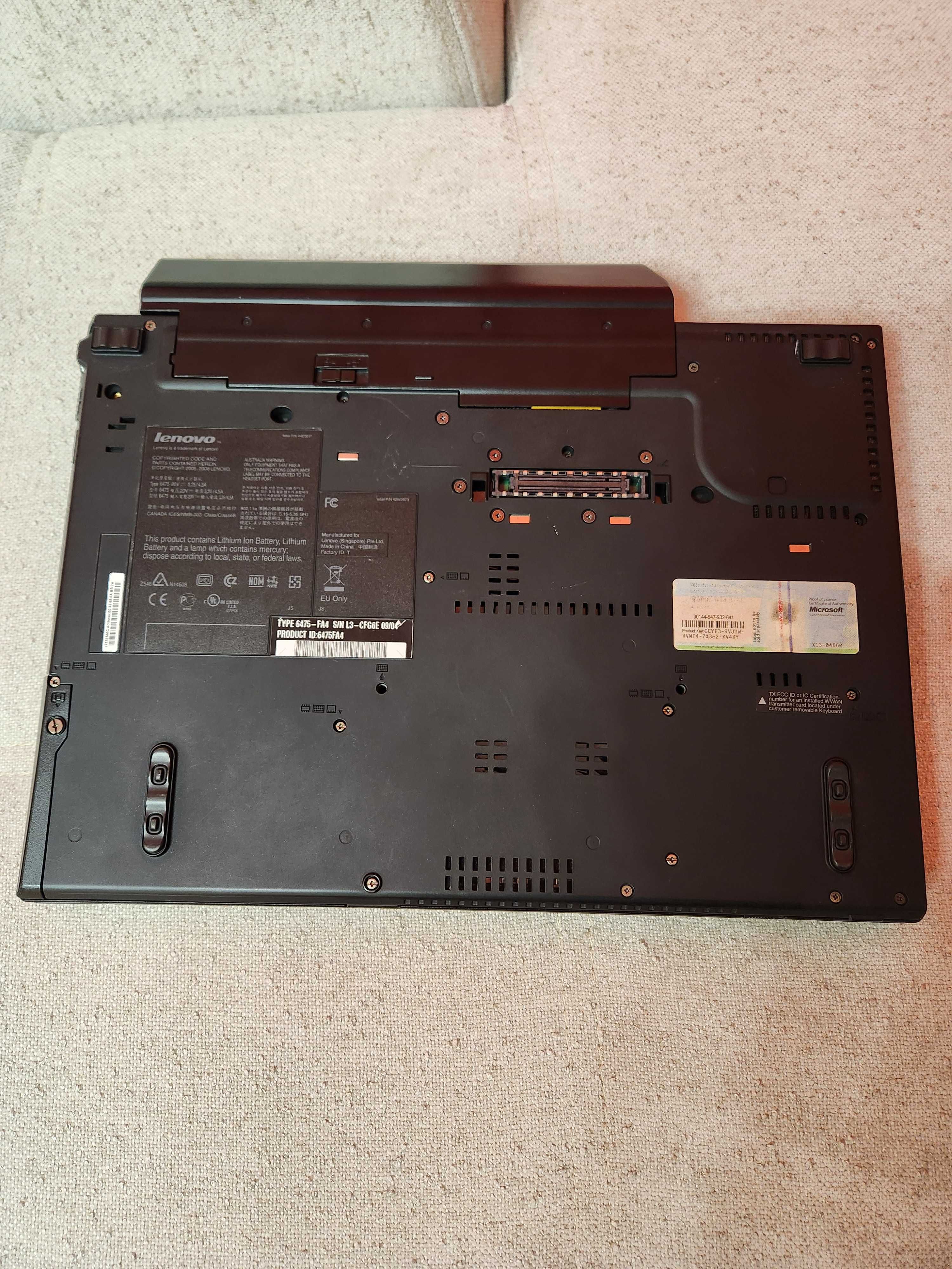 Лаптоп Lenovo ThinkPad T400 SSD