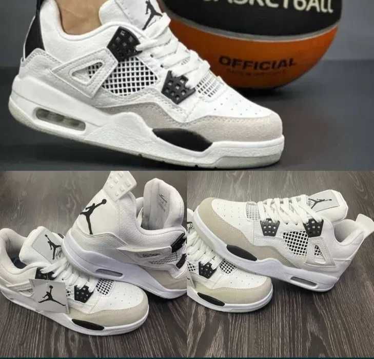 Adidasi Nike Air Jordan 4 Retro Military Black NOU