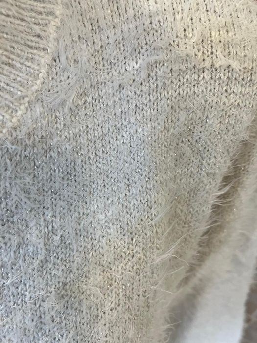 Pulover dama Yessica cu puțin fir argintiu