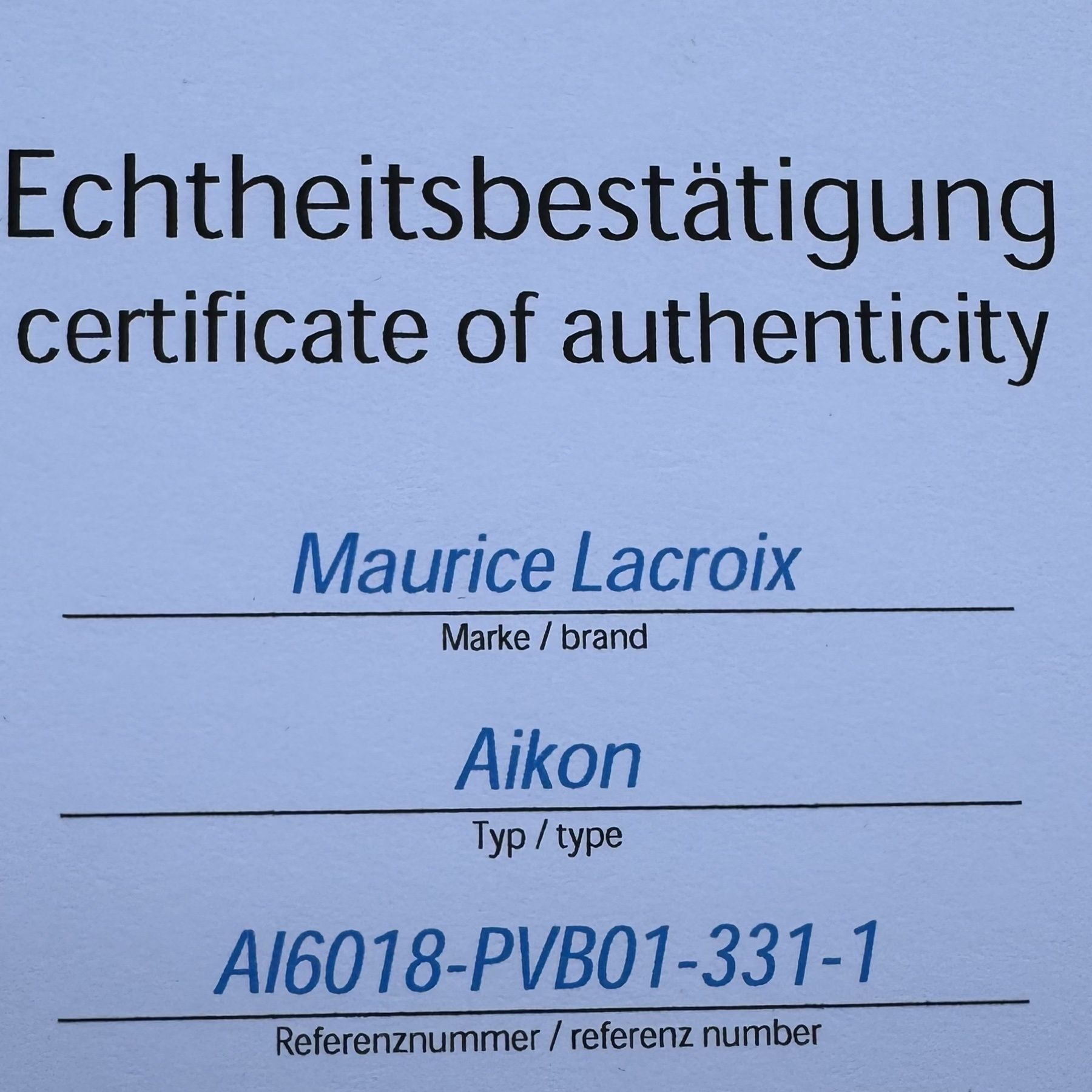 Бартер! Maurice Lacroix Aikon Chronograph limited edition
