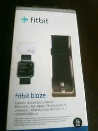 Черна XL каишка за FitBit Blaze - чисто нова неразпечатана.