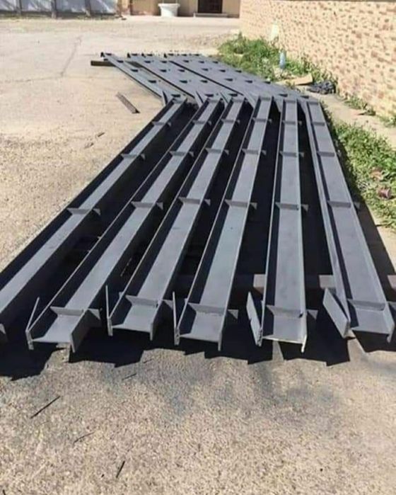 Vand structura metalica de pe stoc 12×20×4 din profile ipe 200 ferme s
