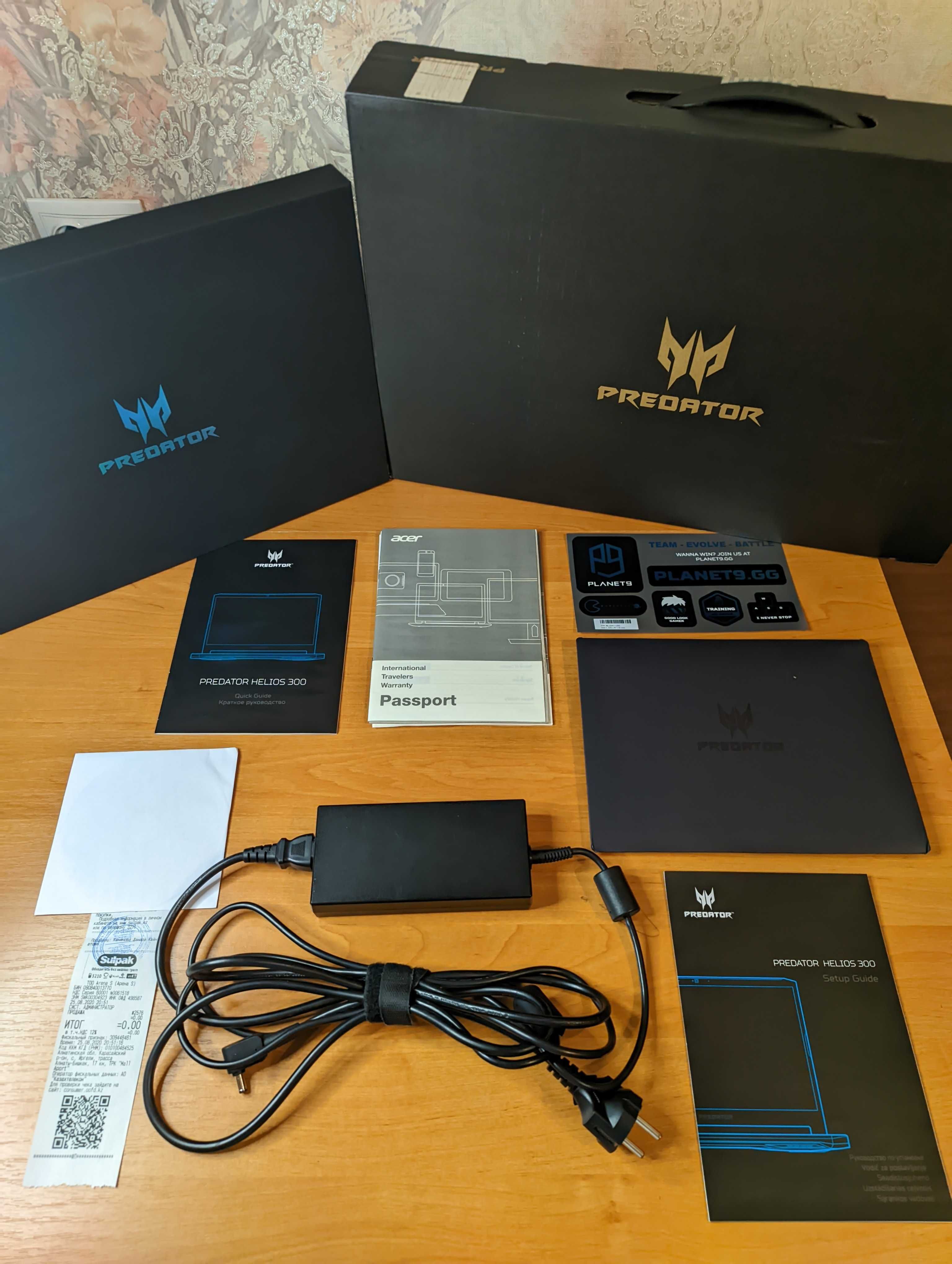 Ноутбук Acer Predator Helios 300/i5-10300H/16GB/1TB SSD/RTX 2060 6GB