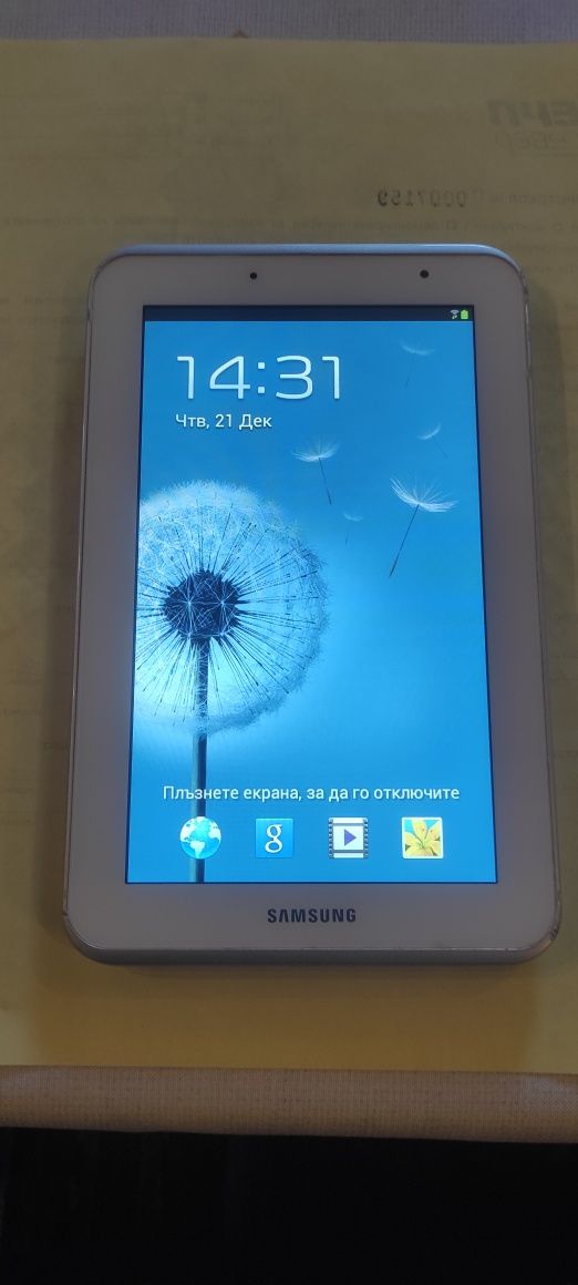 Таблет SAMSUNG GALAXY TAB 2 за части