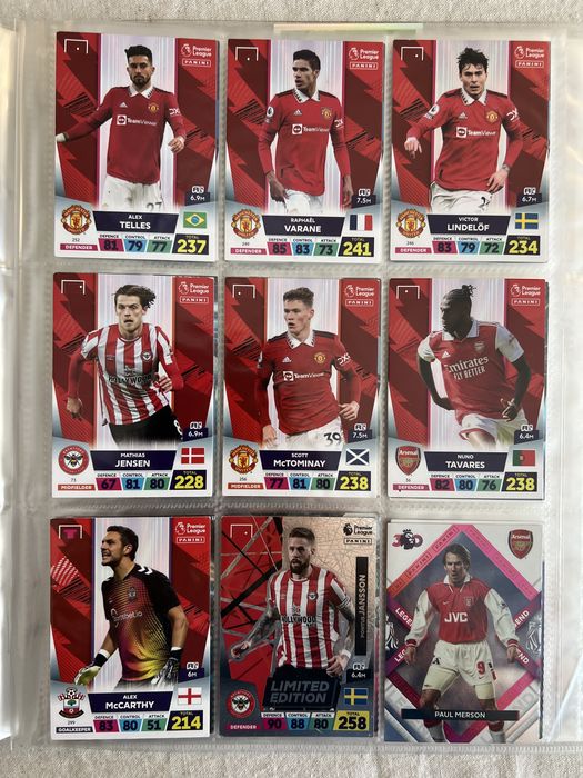 Албум Match Attax , Euro 2024 , Premier League