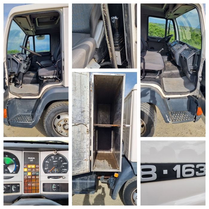 Man 7,5t  basculabil - 3 parti- Iveco - Atego