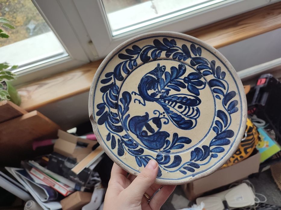 Vase din lut și decorative perete