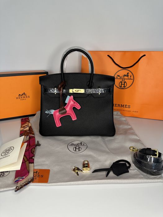 Geanta de lux HERMES Birkin 30 cm piele naturala 100% cadou c:17