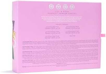 Нов Подаръчен комплект за баня тяло Lily & Rose Sanctuary Spa за жени