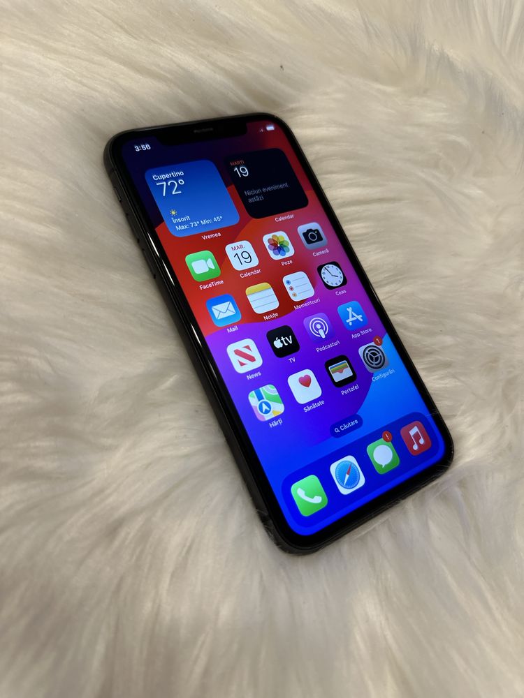 IPHONE 11 black 64gb 91% baterie impecabil