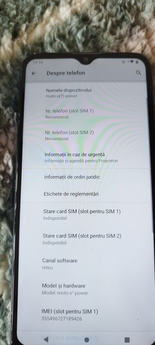 Motorola e7 power