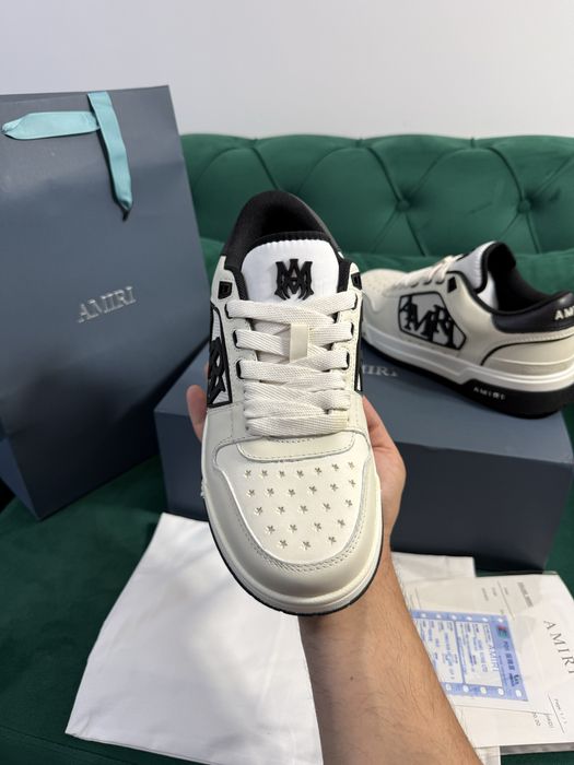 Adidasi AMIRI piele naturala 100% Full Box colectie noua Premium