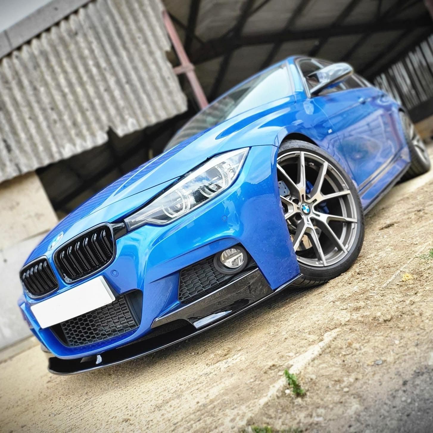 Bmw F30 F31 M пакет M performance пакет броня преден лип прагове дифуз