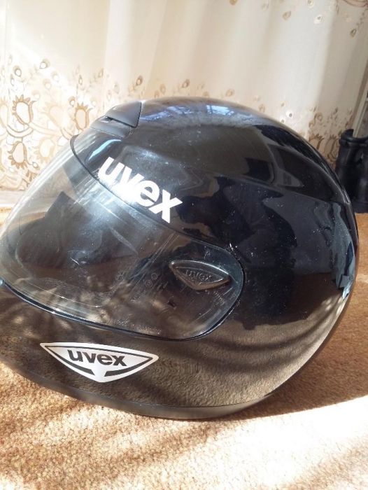 casca moto Uvex NEGRU