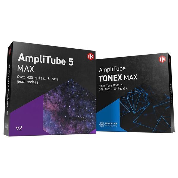 AmpliTube 5 MAX + TONEX — студия гитариста, дешевле офиц.