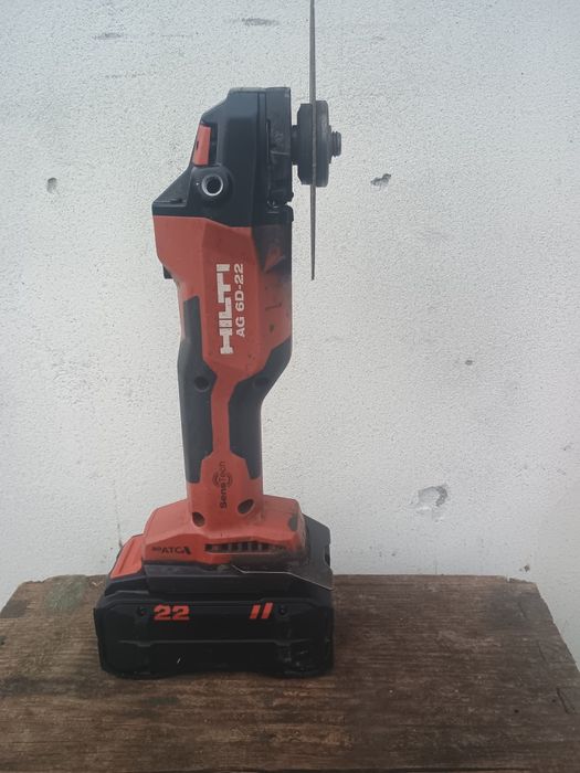 Flex hilti Ag 6d 22 nuron an 2024 + baterie 8 ah an 2025