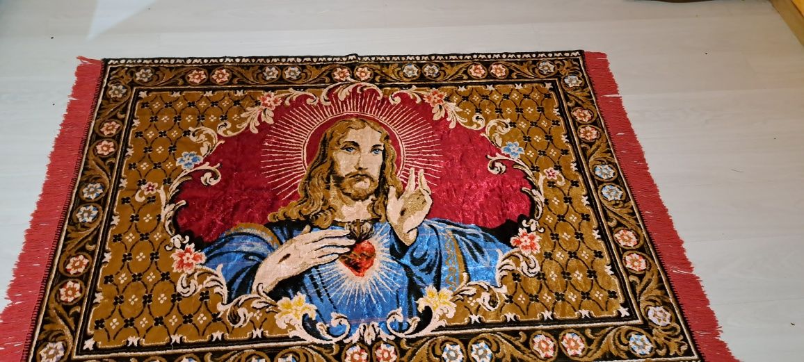 Carpetă cu portretul lui Iisus