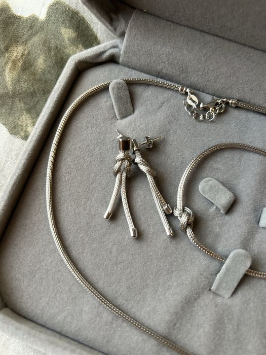 Комплект сребърни бижута