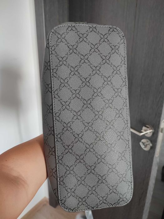 Geantă negru și gri Nine West