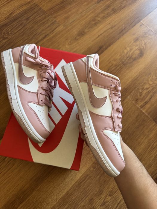 Nike Dunk Low Pink Velvet дамски обувки кецове маратонки