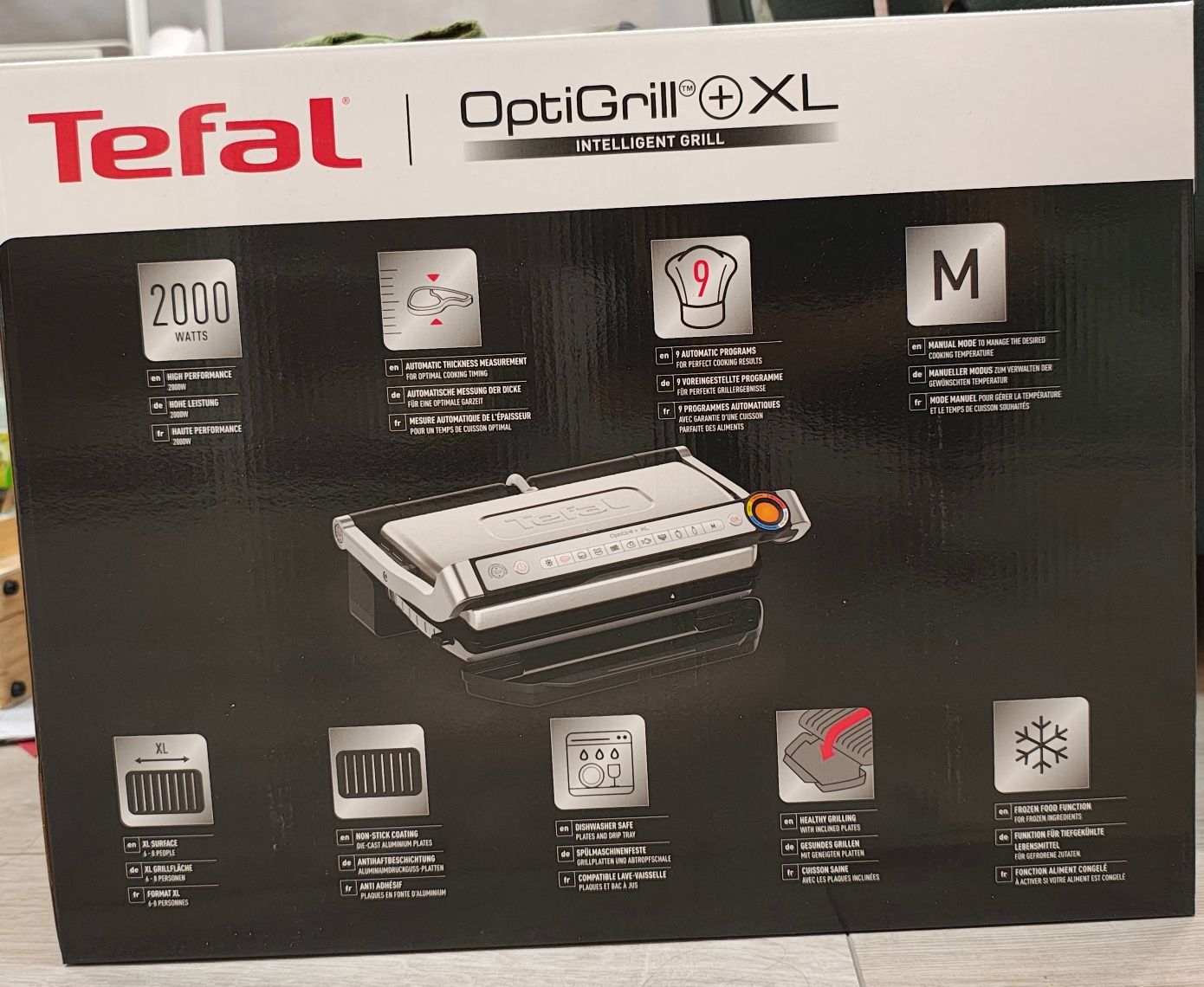 Чисто нов Tefal Optigril XL GC728D10