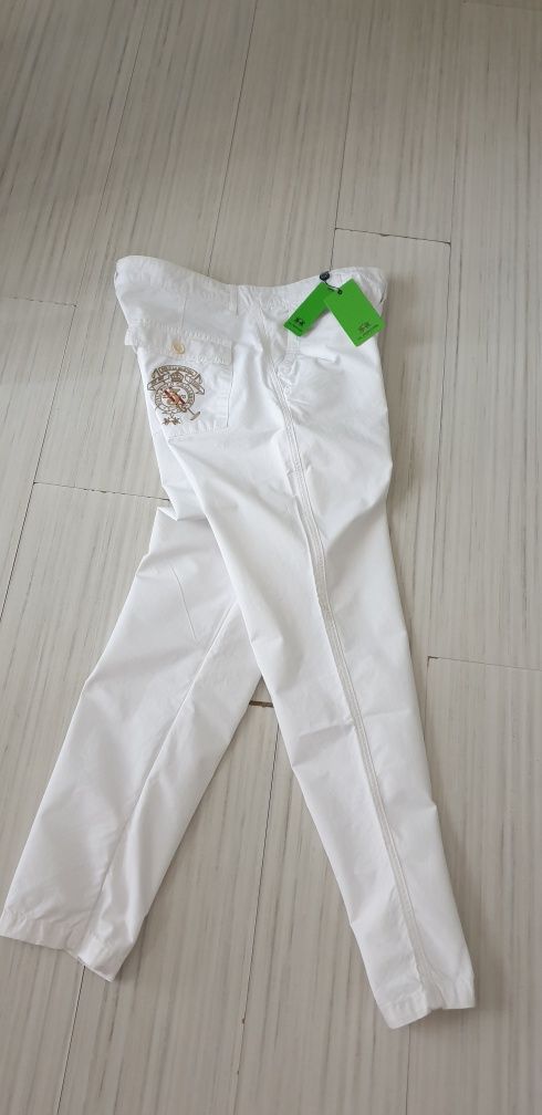 La Martina Marine Cotton Twill Slim Pant 36 - НОВО ОРИГИНАЛ! Мъж Летен