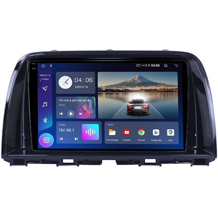 Navigatie dedicata Mazda CX-5 2012-2015, 4GB RAM 64 ROM, Android 14
