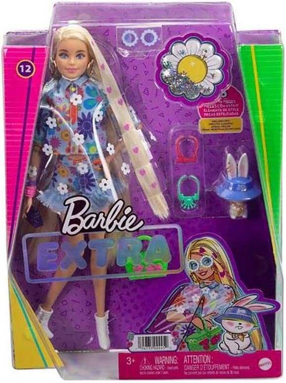 Barbie Extra Blonde Hair/питомец кролик