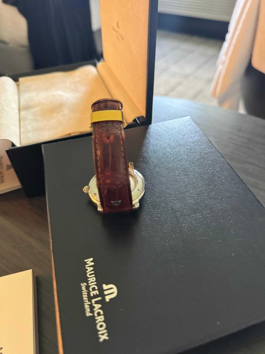 Maurice LaCroix Masterpiece 18k Gold Bezel