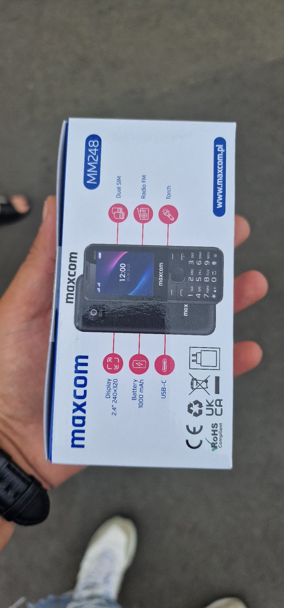 MAXCOM MM248 Sigilat