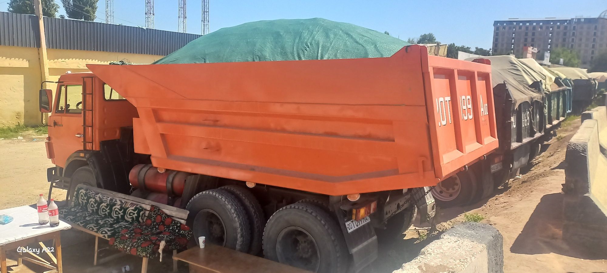 Kamaz va Zil xizmatlari...  Chinoz   Qum...