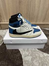 Jordan 1 high travis scott fragment 41н