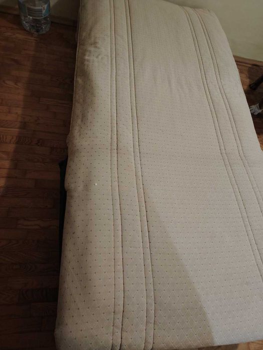 продаваме разтегателен/фотьойл легло с желязна конструкция