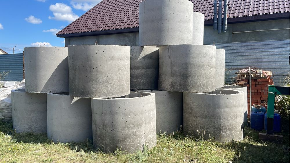 Кольца ЖБ кольцо септик крышк НОВЫЕ