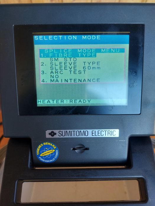 Vand Aparat sudura prin Fuziune cu Fibra Sumitomo Type 36